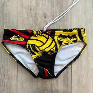 Turbo Size 28 Waterpolo Speedo New With No Tags